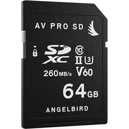 Angelbird 64GB AV Pro MK2 UHS-II SDXC Memory Card Fashion