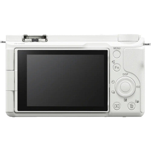 Sony ZVE10IIL W Mirrorless Camera W 16-50mm Lens, White on Sale