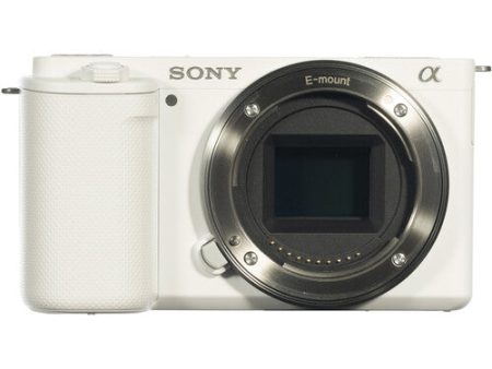 Sony ZVE10 W Mirrorless Camera, Body Only, White on Sale