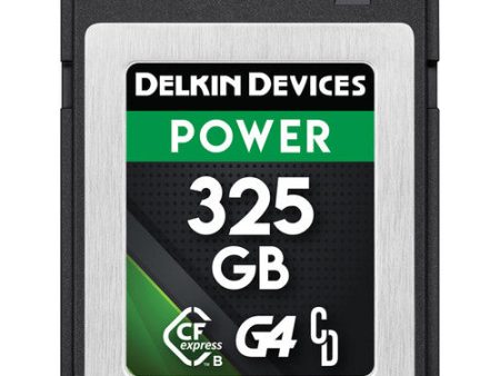 Delkin DCFXBP325G4 325GB Power CFexpress Memory Card Type B Cheap