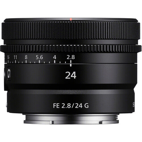 Sony SEL24F28G FE 24mm f 2.8 G Lens, Ø49 on Sale