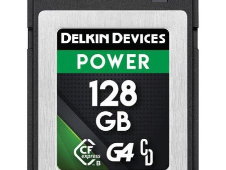 Delkin DCFXBP128G4 128GB Power CFexpress Memory Card Type B Fashion