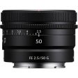 Sony SEL50F25G FE 50mm f 2.5 G Lens, Ø49 Supply