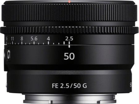 Sony SEL50F25G FE 50mm f 2.5 G Lens, Ø49 Supply