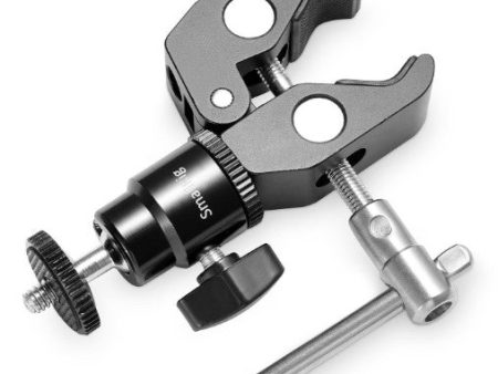 SmallRig 1124 Clamp Mount with 1 4  Screw Ball Head Mount Online now