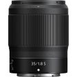 Nikon Z 35mm f 1.8 S, Ø62 Online Sale