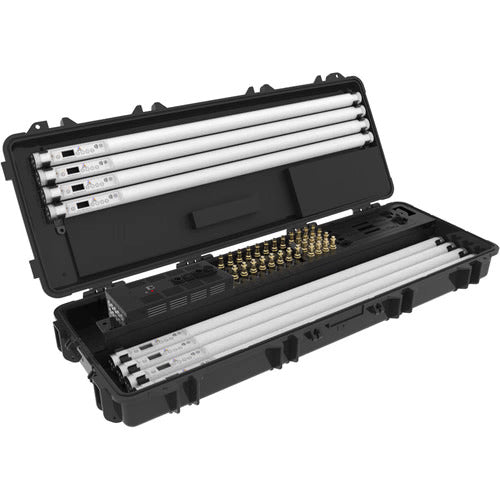 Astera Set of 8 Titan Tubes with Charging Case, 16 LED emitters, 40.7  For Discount