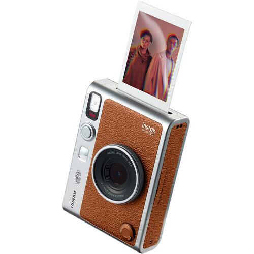 Fujifilm Instax Mini EVO Hybrid Instant Camera, Brown Online now