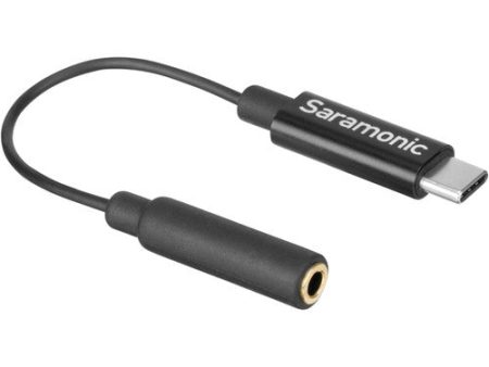 Saramonic SRC2003 3.5mm TRS Female To Usb Type-C Adapter Cable For Mono Stereo Audio To Android 3   on Sale