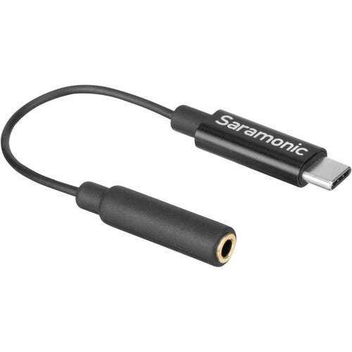 Saramonic SRC2003 3.5mm TRS Female To Usb Type-C Adapter Cable For Mono Stereo Audio To Android 3   on Sale