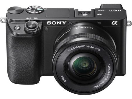 Sony A6100KB, E PZ 16-50mm F 3.5-5.6 OSS II, Black Supply