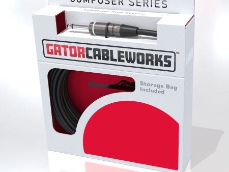 Gator Frameworks 3  TS To Twist Lock Connector Speaker Cable Online