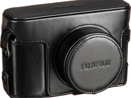 Fujifilm LCX100V Leather Case, Black F X100V Supply