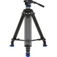 Benro A573TBS6PRO Video Tripod w S6 Pro Head Kit Supply