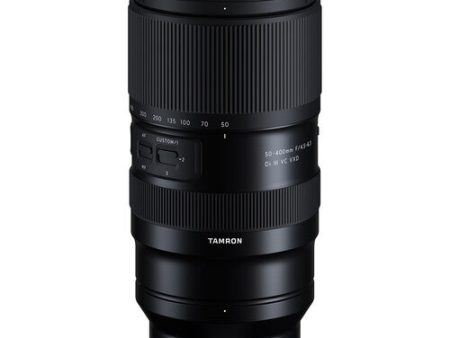 Tamron 50-400mm f 4.5-6.3 Di III VC VXD F Nikon Z, Ø67 For Cheap