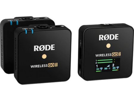 Rode WIGOII 2-Person Compact Digital Wireless Microphone System Recorder (2.4Ghz) Online Sale