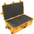 Pelican 1615AirWF Wheeled Hard Case with Foam Insert (Yellow) Online Hot Sale