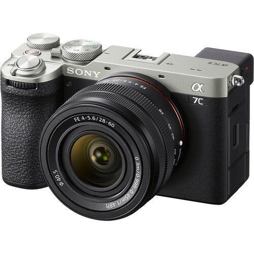 Sony A7CII Full-Frame Compact Mirrorless Camera, FE 28-60mm F 4-5.6, Silver Online now