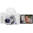 Sony ZV1 W Camera F Content Creators & Vloggers, White Sale