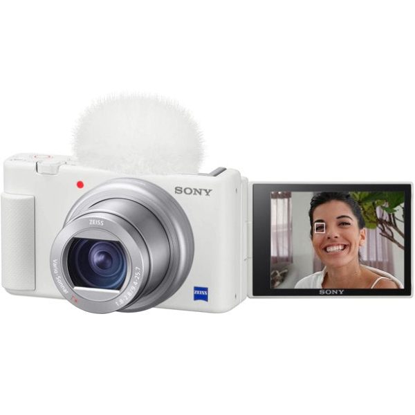 Sony ZV1 W Camera F Content Creators & Vloggers, White Sale