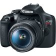 Canon EOS Rebel T7 DSLR Camera with 18-55mm and 75-300mm Lenses Discount