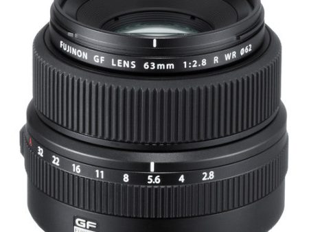 Fujifilm GF 63mm f 2.8 R WR, Ø62 Online Hot Sale