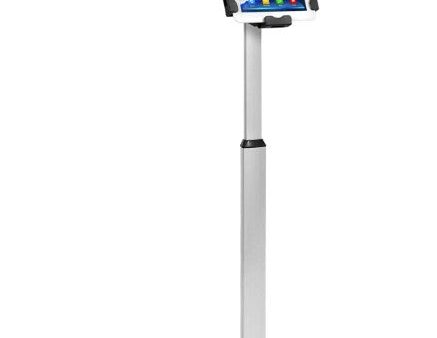 Mount-It! Anti-Theft Universal Tablet Floor Stand Kiosk, Height Adjustable Tablet Kiosk Floor Stand Online