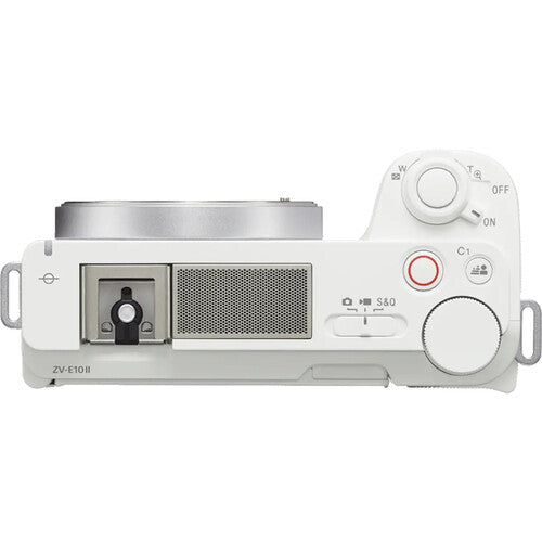 Sony ZVE10II W Mirrorless Camera, Body Only, White Hot on Sale