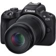 Canon EOS R50 Mirrorless Camera, RF-S 18-45mm f 4.5-6.3 IS STM + RF-S 55-210mm f 5-7.1 IS STM For Cheap