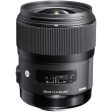 Sigma 35mm F 1.4 DG HSM Art F Canon, Ø67 Online Hot Sale