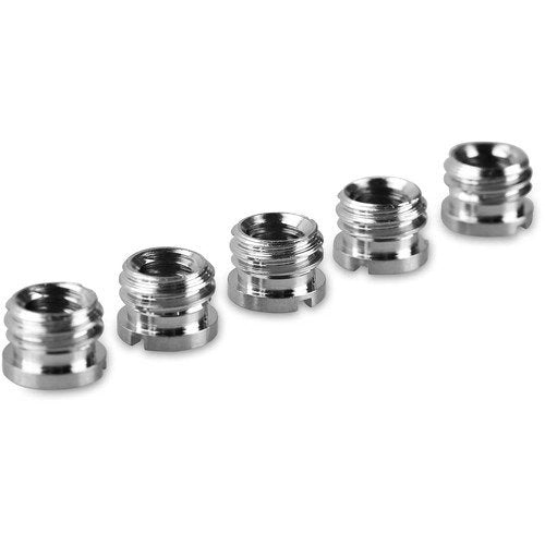 SmallRig 1610 1 4 -20 to 3 8 -16 Screw Adapter (5-Pack) on Sale