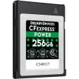 Delkin DCFX1256 256GB Power CFexpress Memory Card Type B Supply