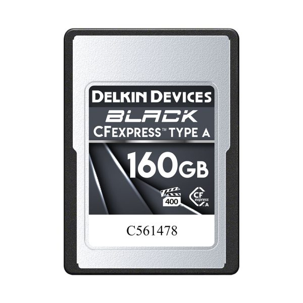 Delkin DCFXABLK160 CFexpress Type-A Black 160GB Memory Card Fashion