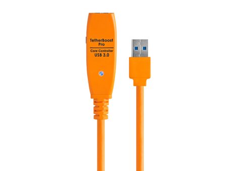 Tether Tools TBPROORGUS Tetherboost Pro USB 3.0 Core Controller (North American Plug, Orange) (EOL) Online Sale