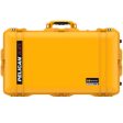 Pelican 1615AirWF Wheeled Hard Case with Foam Insert (Yellow) Online Hot Sale