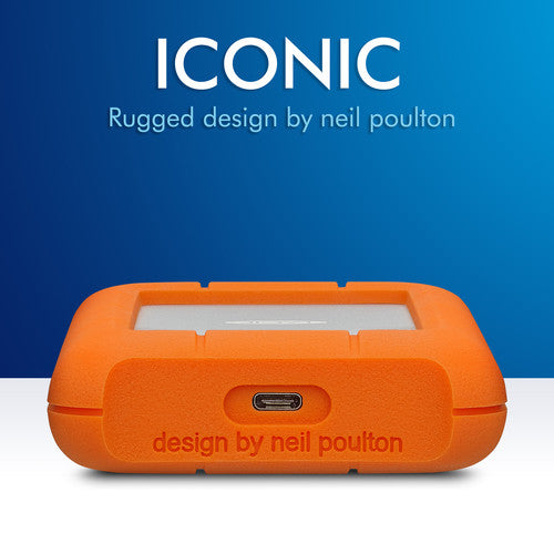 LaCie 5TB Rugged USB-C 3.2 Gen 1 External Hard Drive Discount