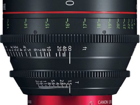 Canon CN-E 20mm T1.5 L F Cinema Prime Lens (EF Mount) Supply