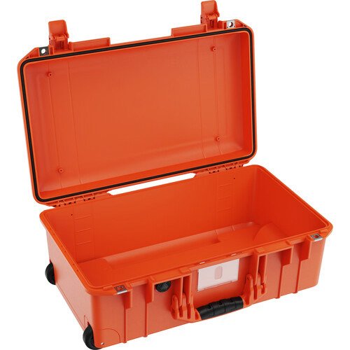 Pelican 1535AirNF Wheeled Carry-On Hard Case with Liner, No Insert (Orange) Fashion