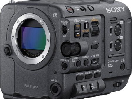 Sony FX6 Full-Frame Cinema Camera, Body Only For Cheap