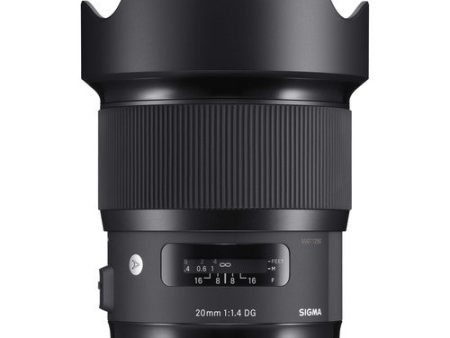 Sigma 20mm F 1.4 DG HSM Art F Nikon, No Filter Online Sale