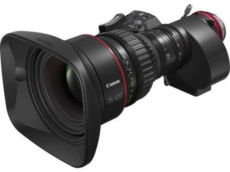 Canon CINE-SERVO 15-120mm T2.95-3.9 Zoom Lens with 1.5 Extender (EF Mount) Online Sale