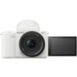 Sony ZVE10IIL W Mirrorless Camera W 16-50mm Lens, White on Sale