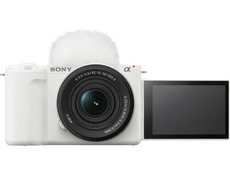 Sony ZVE10IIL W Mirrorless Camera W 16-50mm Lens, White on Sale