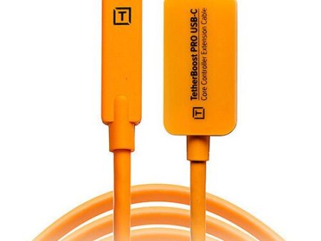 Tether Tools TBPRO3ORG TetherBoost Pro USB Type-C Core Controller Extension Cable (16 , High-Visibility Orange) on Sale