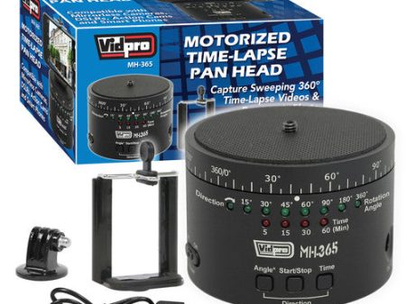 Vidpro MH365 Motorized Time-Lapse Pan Head Sale