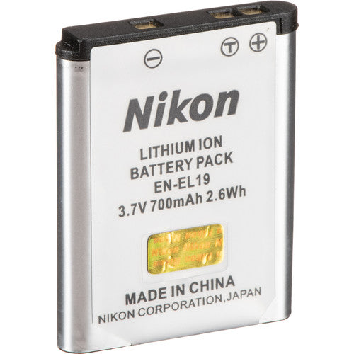 Nikon ENEL19 Rechargeable Li-Ion Battery (W150, A300, W100, S6900, S33, S3700) Online