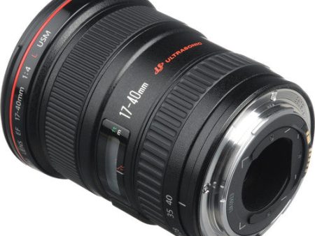 Canon EF 17-40mm f 4L USM Lens, Ø77 Online Hot Sale