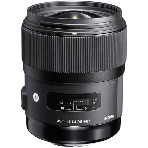 Sigma 35mm F 1.4 DG HSM Art F Nikon, Ø67 For Sale