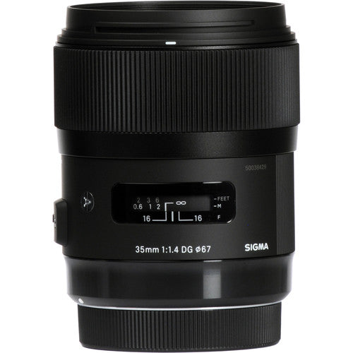 Sigma 35mm F 1.4 DG HSM Art F Nikon, Ø67 For Sale