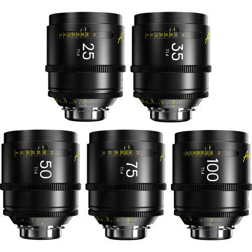 DZOFilm Arles FF VV Prime Cine 5-Lens Set (ARRI PL) on Sale